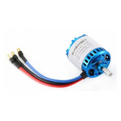 Мотор SunnySky X2820 V3 KV1250 3-4S для самолетов